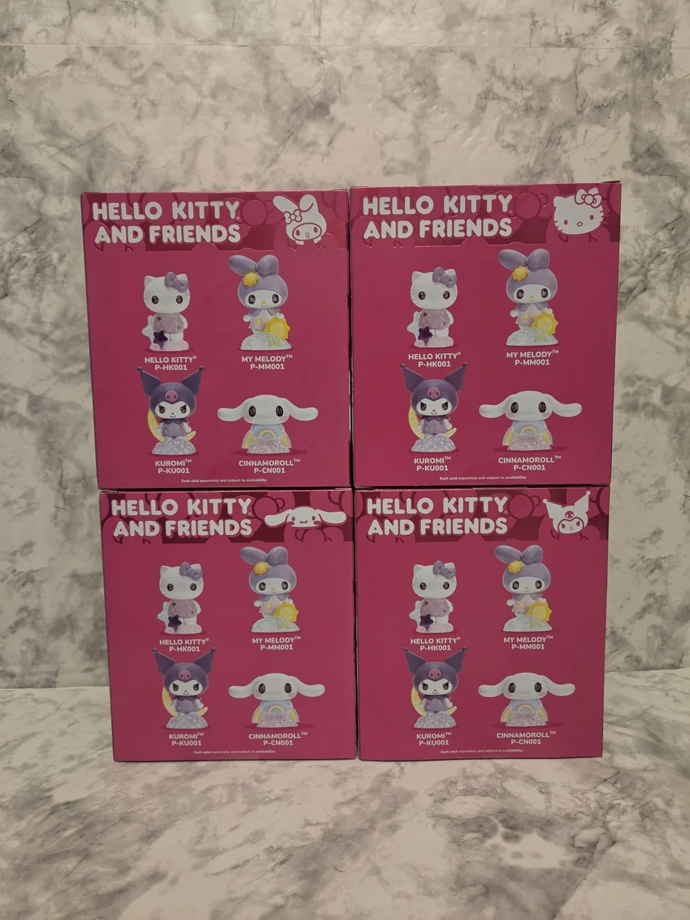 Premier Hello Kitty and Friends Figure Set of 4 - Dreamland Series 1